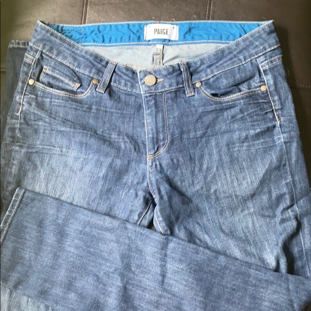 Paige jeans.  Like new.  Only wire a few times